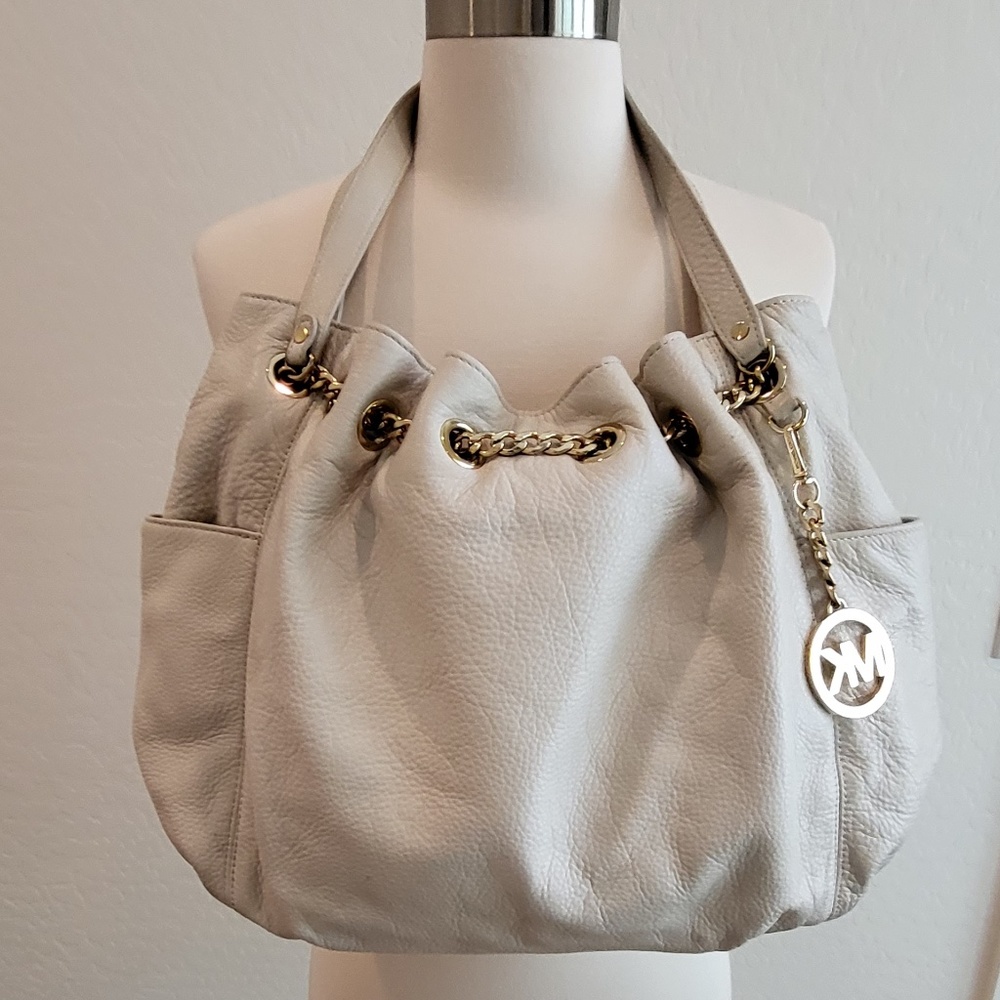 Michael Kors Chalk Leather handbag